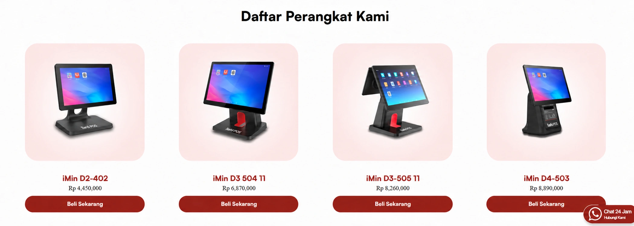 iMin POS terminals